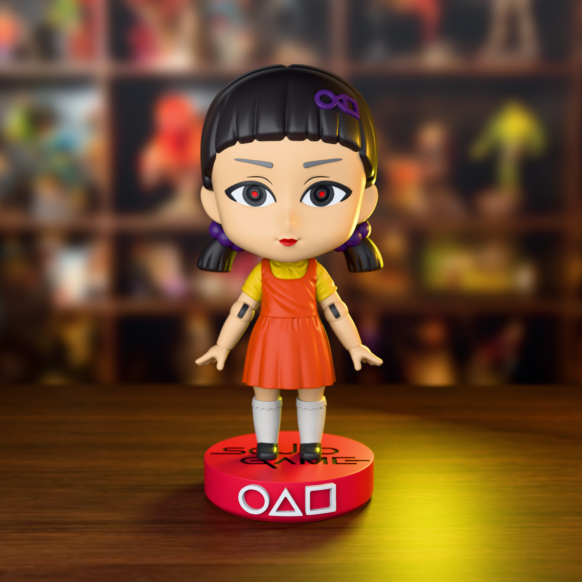 Squid game bebek doll 3D STL
