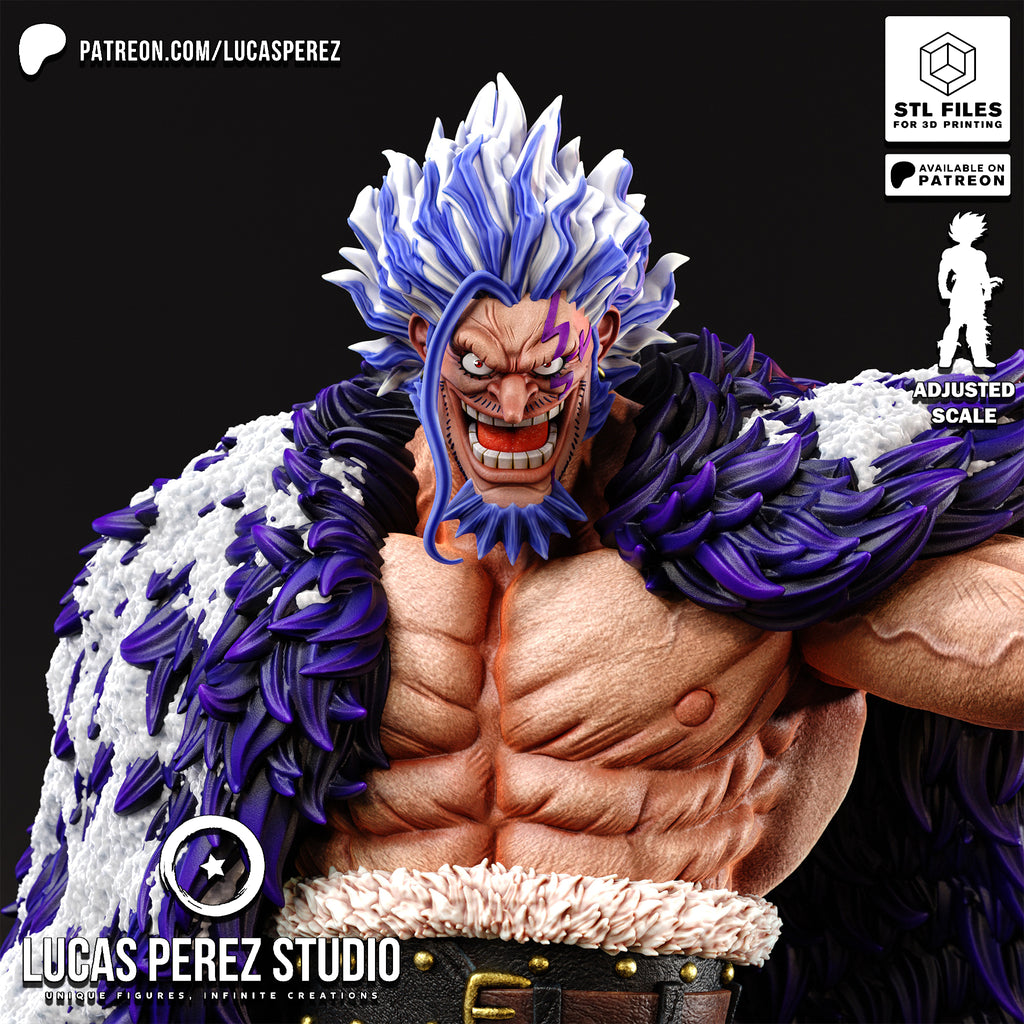 Rocks D. Xebec One Piece 3D STL