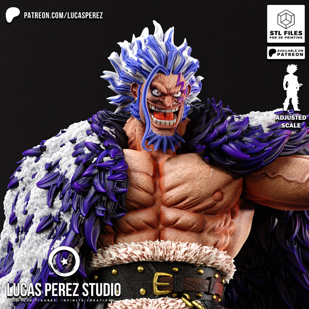 Rocks D. Xebec One Piece 3D STL