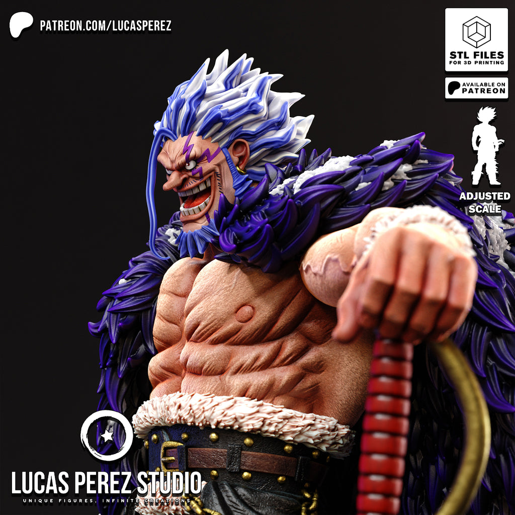 Rocks D. Xebec One Piece 3D STL