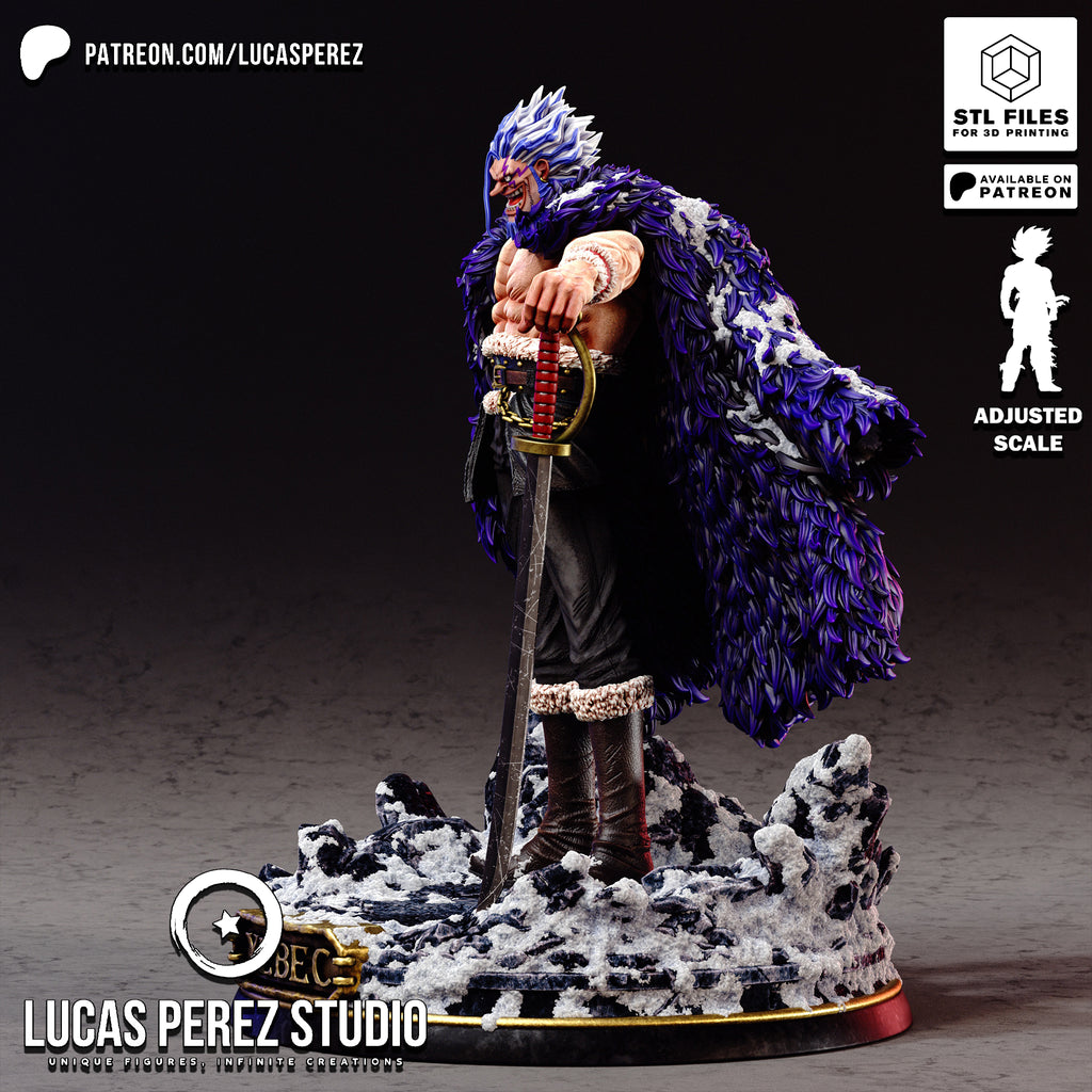 Rocks D. Xebec One Piece 3D STL