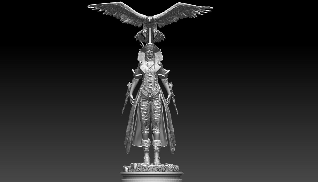 Captain Ivy Silkroad Online 3D STL