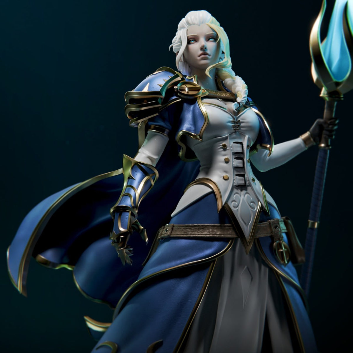 Jaina Proudmoore v3 World of Warcraft 3D STL