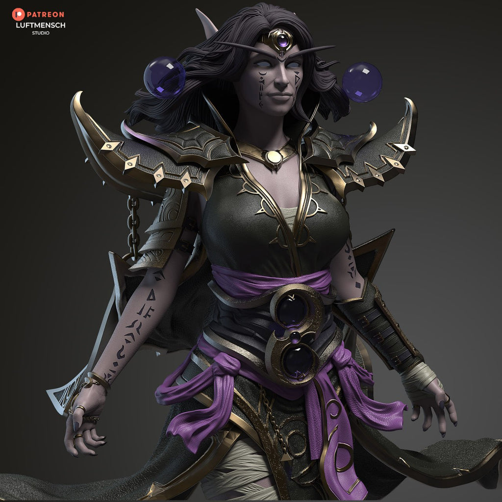 Xal'atath Luftmensch World of Warcraft 3D STL
