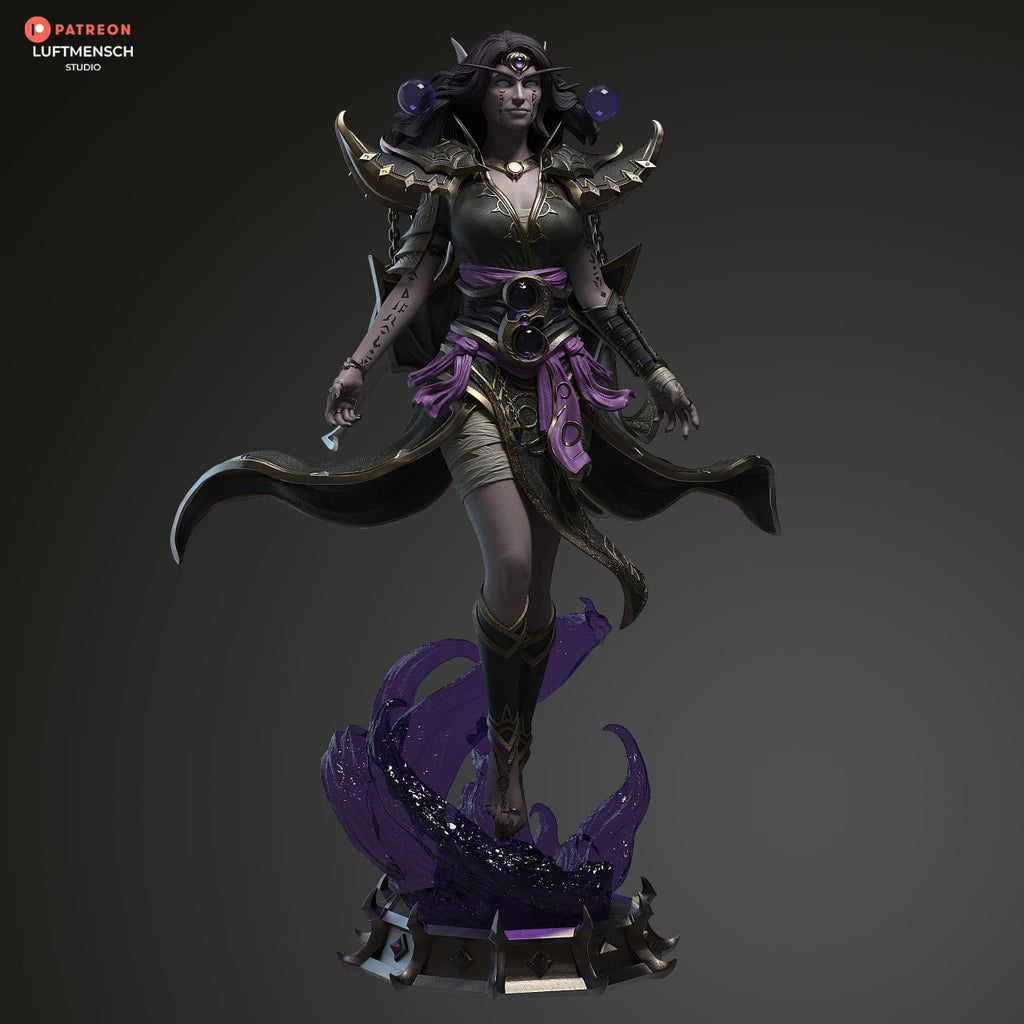 Xal'atath Luftmensch World of Warcraft 3D STL