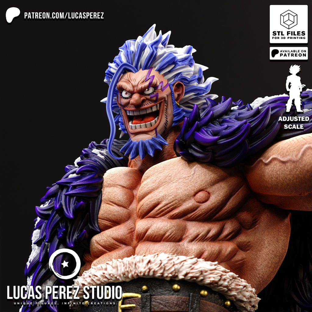 Rocks D. Xebec One Piece 3D STL