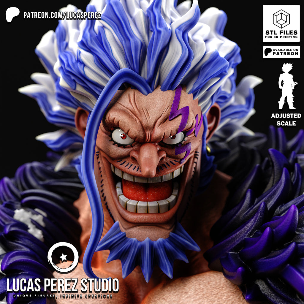 Rocks D. Xebec One Piece 3D STL