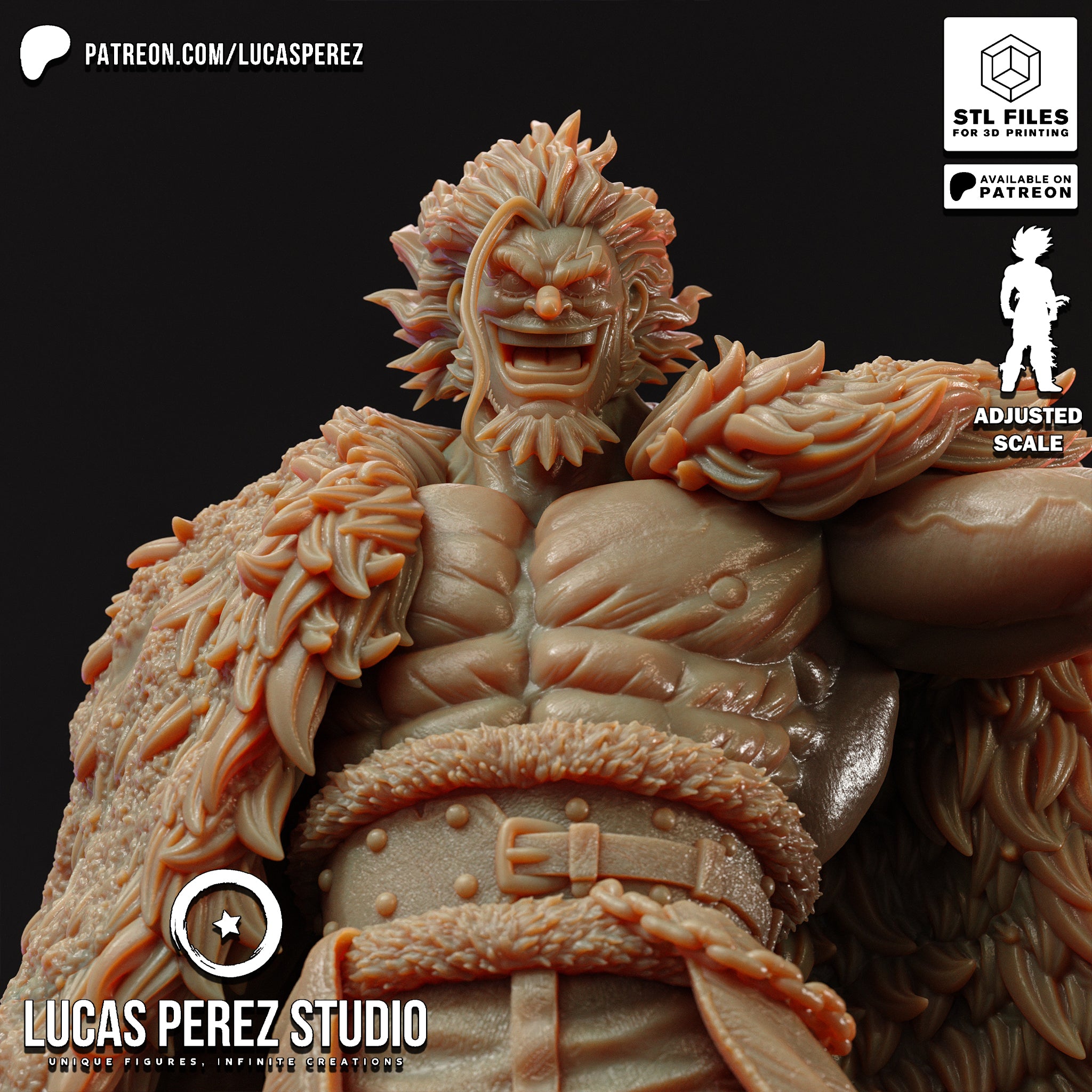 Rocks D. Xebec One Piece 3D STL