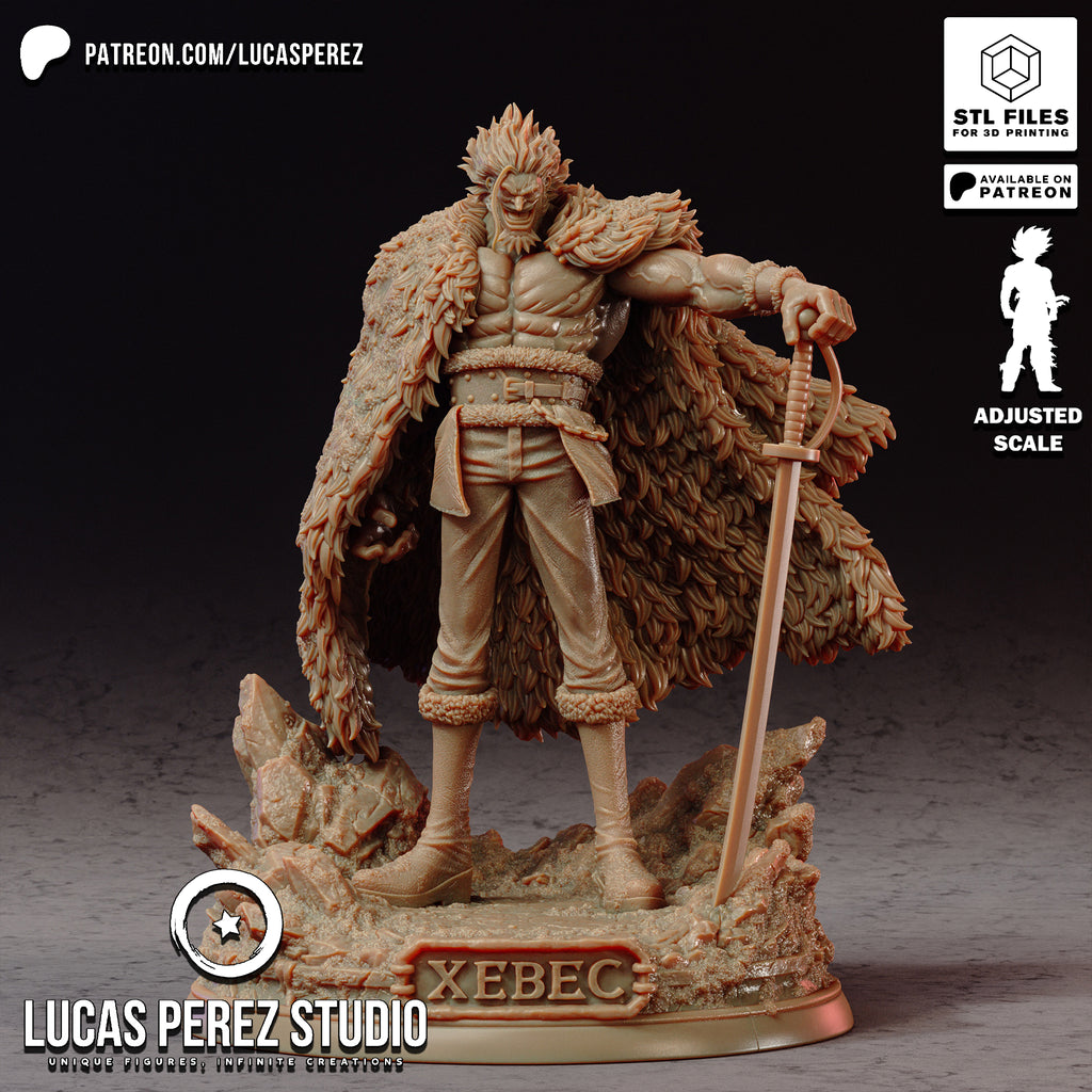 Rocks D. Xebec One Piece 3D STL