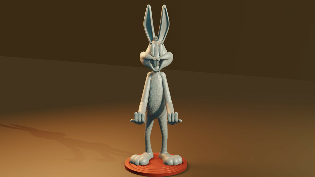 Bugs Bunny Kol joystick gamepad tutucu holder 3D STL