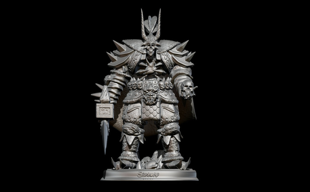 Bone Lord Yarkan Silkroad Online 3D STl