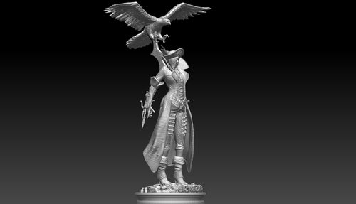 Captain Ivy Silkroad Online 3D STL