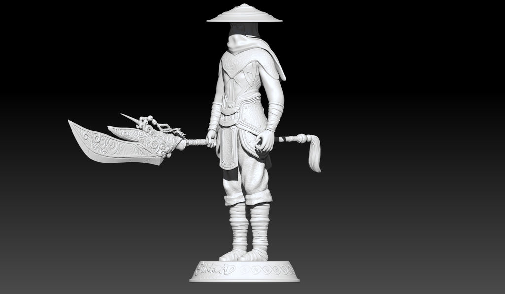 Çin Asian Thief Silkroad Online 3D STL