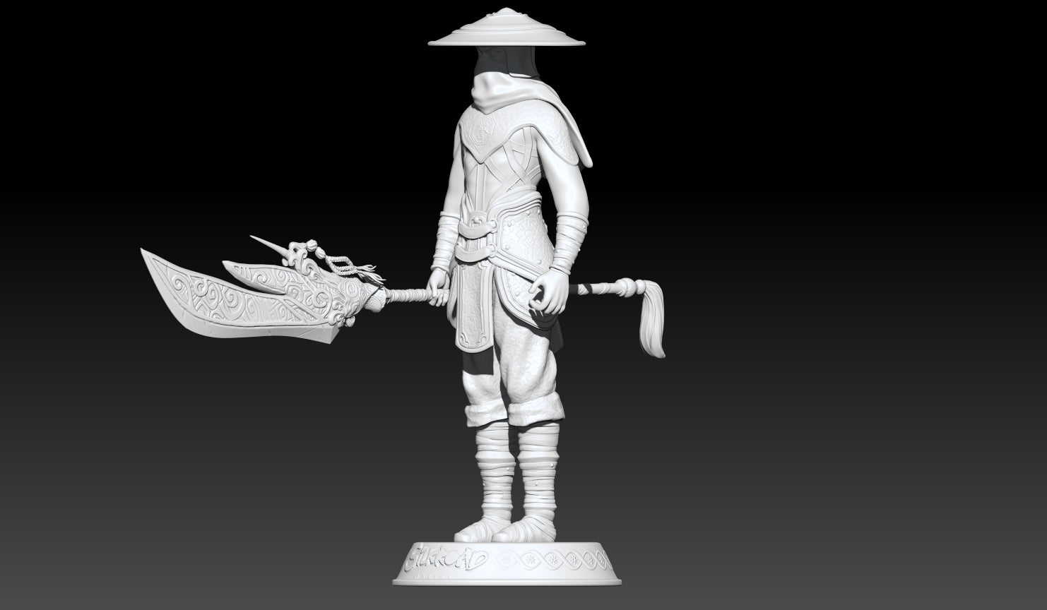 Çin Asian Thief Silkroad Online 3D STL