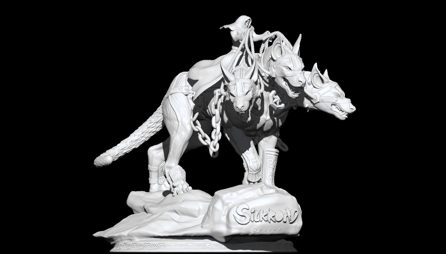 Cerberus Silkroad Online 3D STL