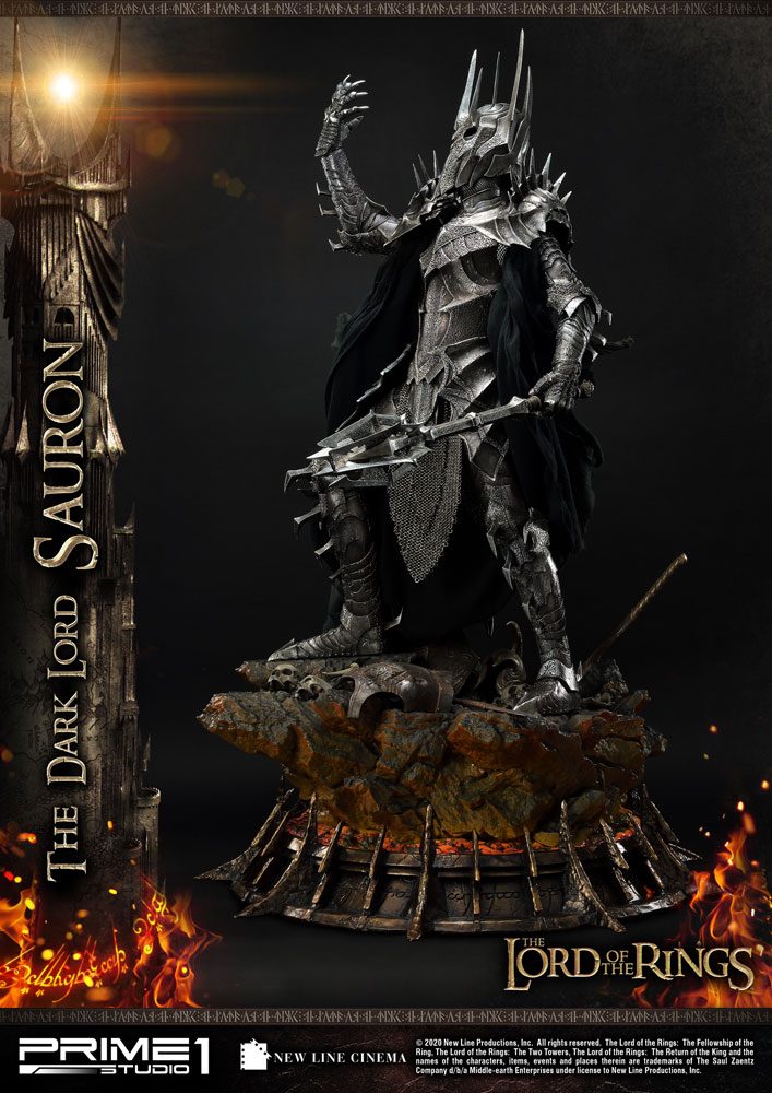 Dark Lord Sauron Yüzüklerin efendisi LOTR Lord of the rings 3D STL