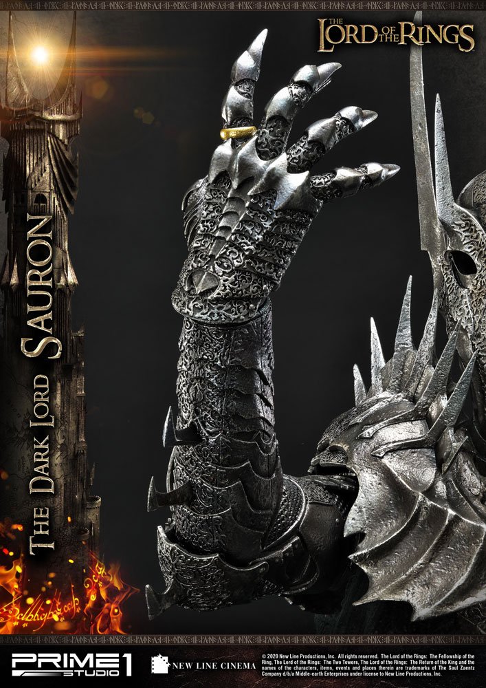Dark Lord Sauron Yüzüklerin efendisi LOTR Lord of the rings 3D STL
