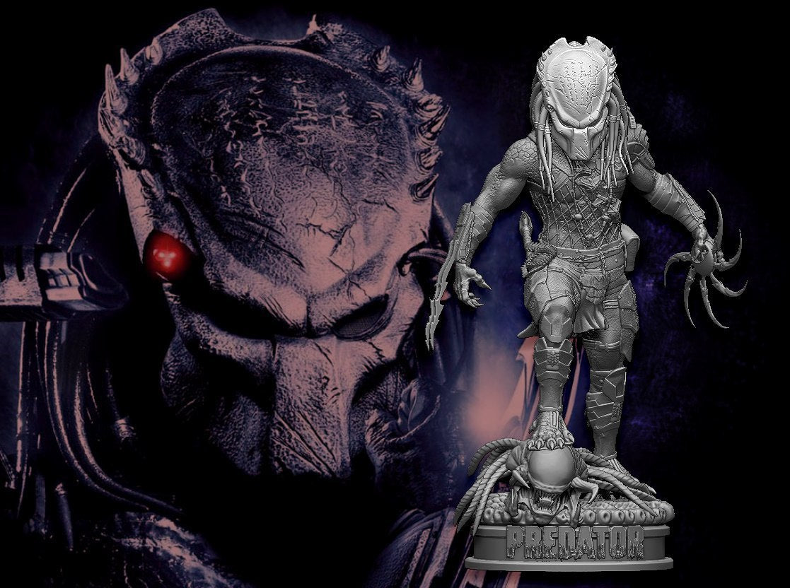 Predator Wolf Film STL
