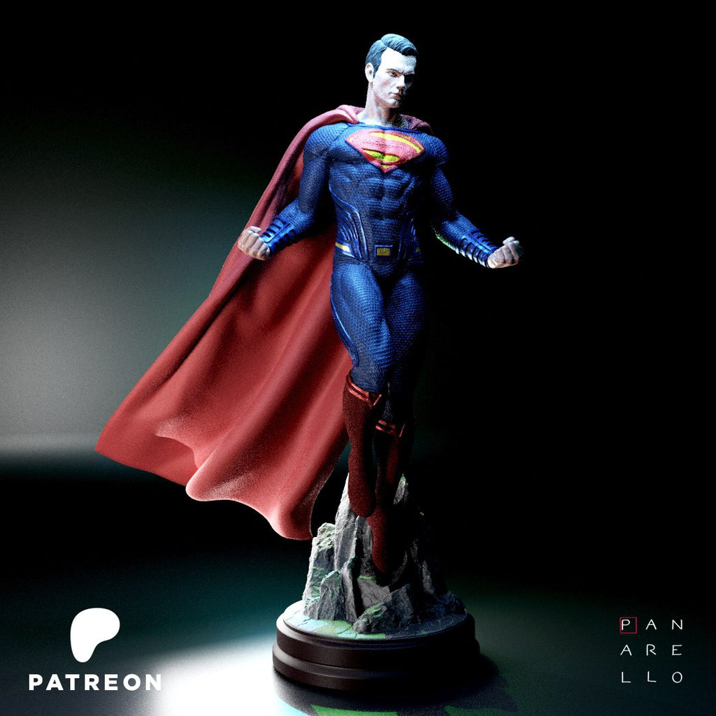 Superman Henry Cavill Panarello 3D STL