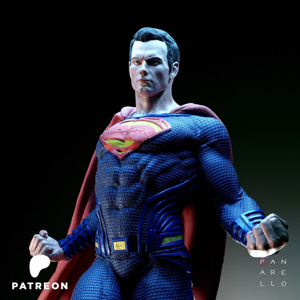 Superman Henry Cavill Panarello 3D STL