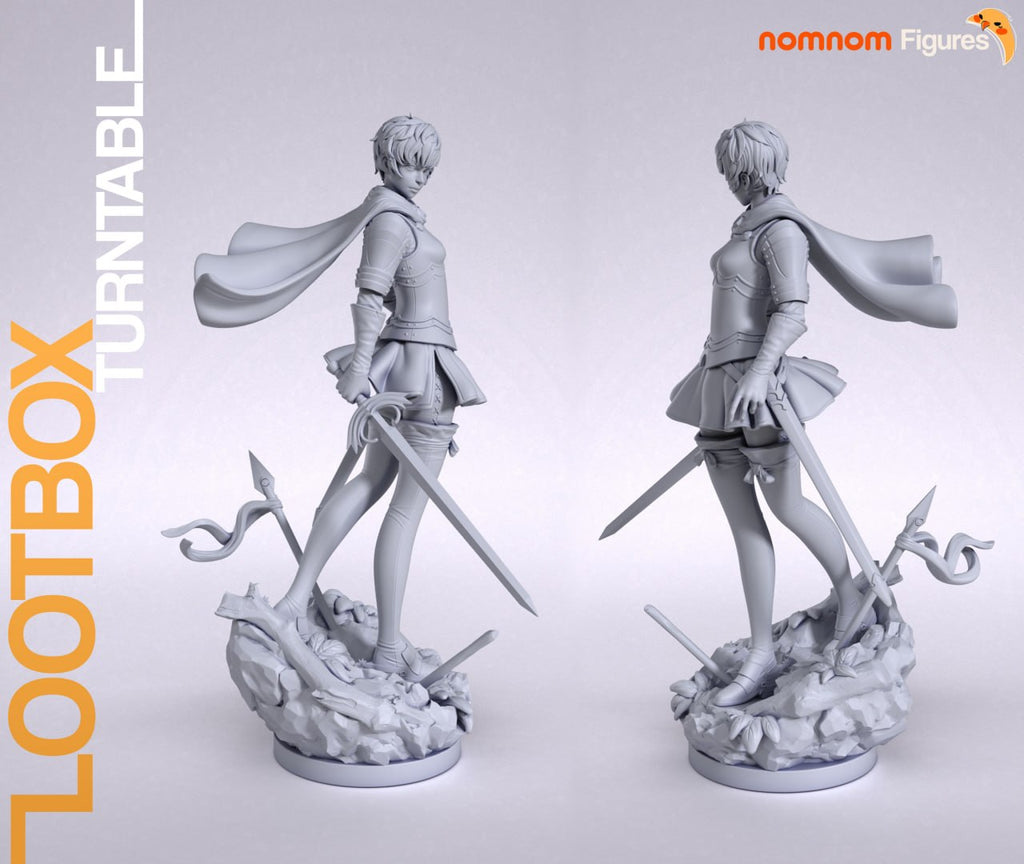 Casca Berserk figürü STL 3D