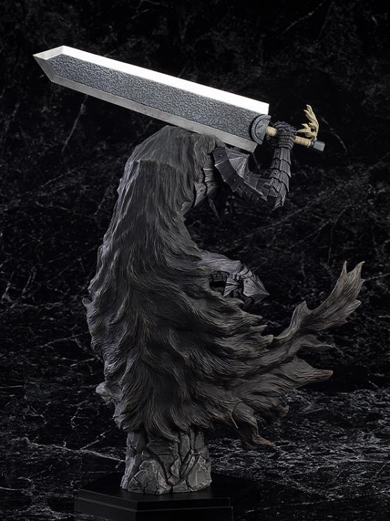 Berserk anime Guts on edge 3D STL
