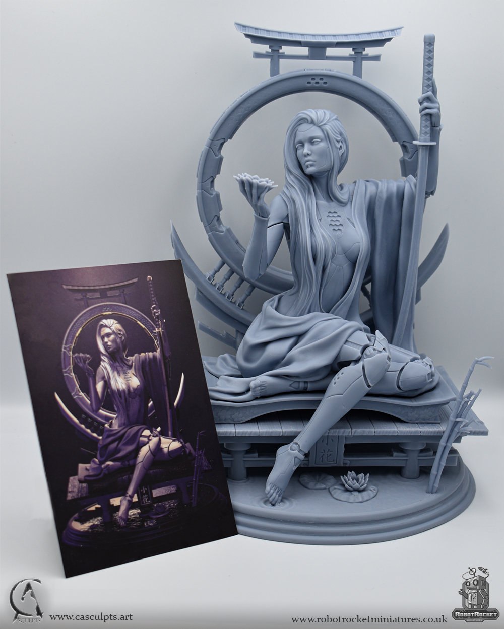 Re-Konnect Vignette Cyberpunk Samuraiy STL