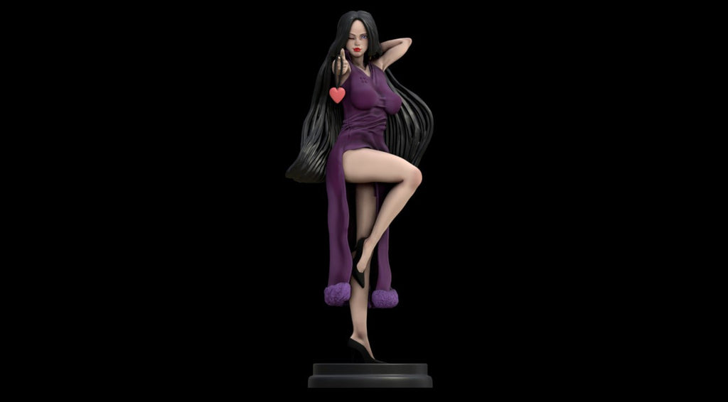 Boa Hancock Love  One Piece 3D STL