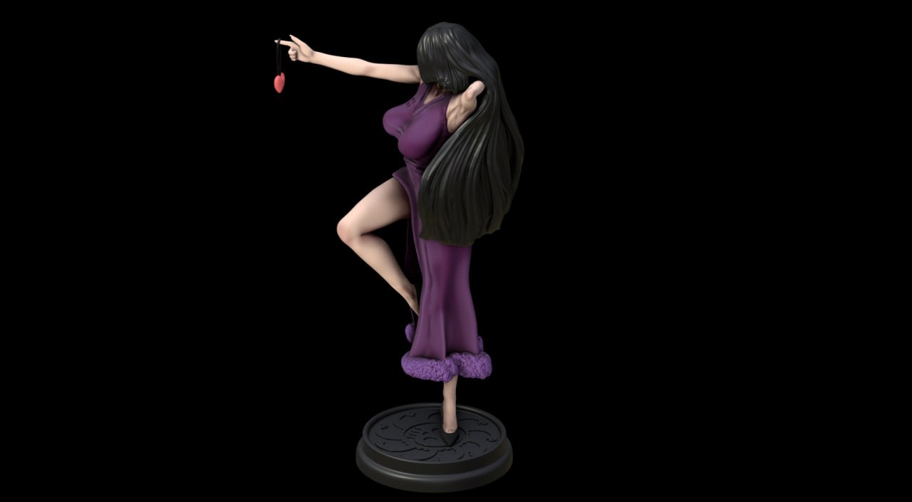 Boa Hancock Love  One Piece 3D STL