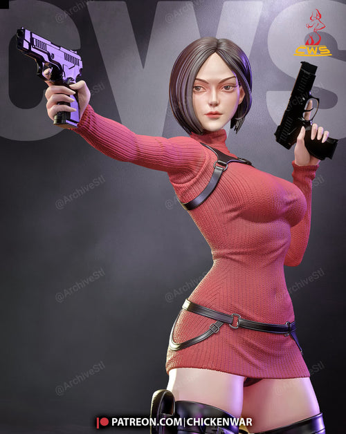 Ada Wong CW Studio 3D STL