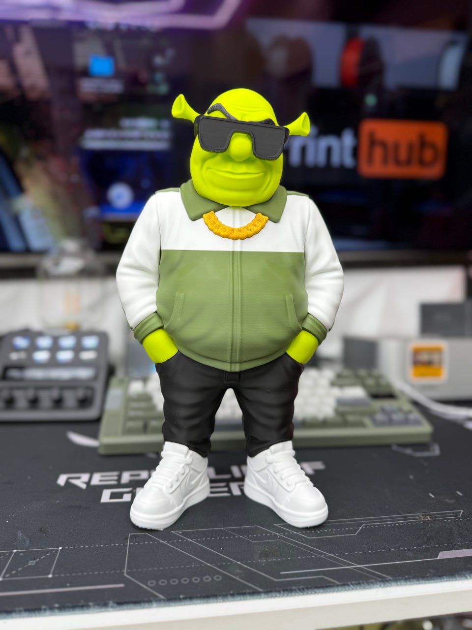 Shrek street casual 3D STL