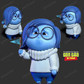 Üzüntü Ters yüz filmi Sadness İnside Out 3D STL
