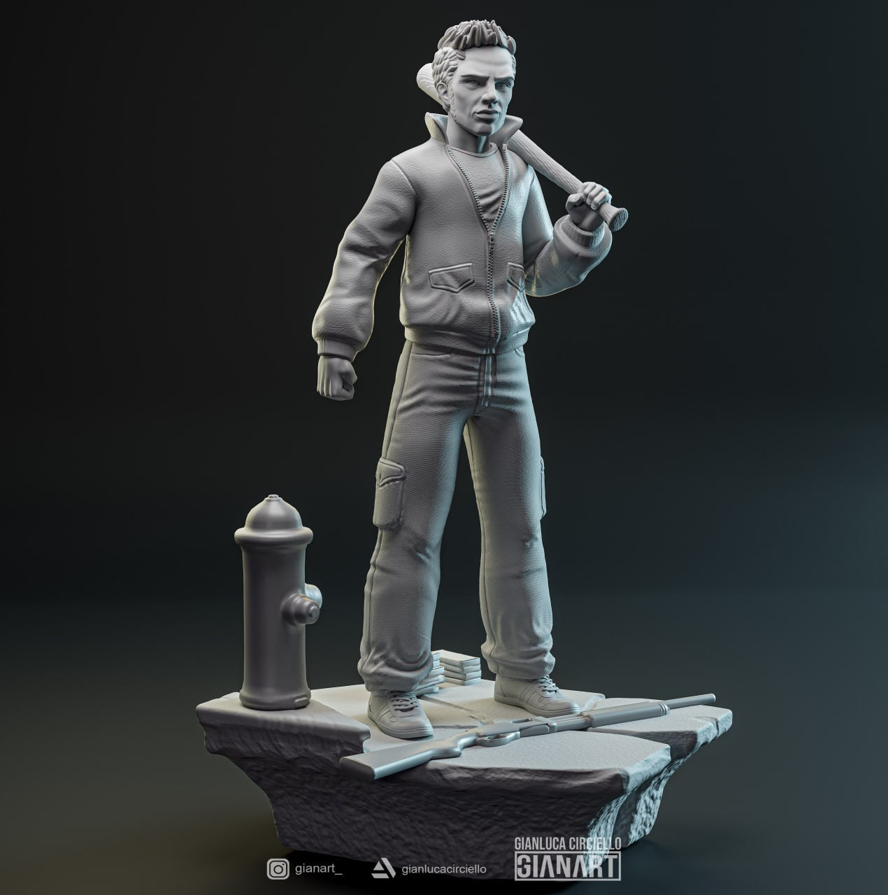 GTA 3 Claude Grand Theft Auto III Cartooned 3D STL