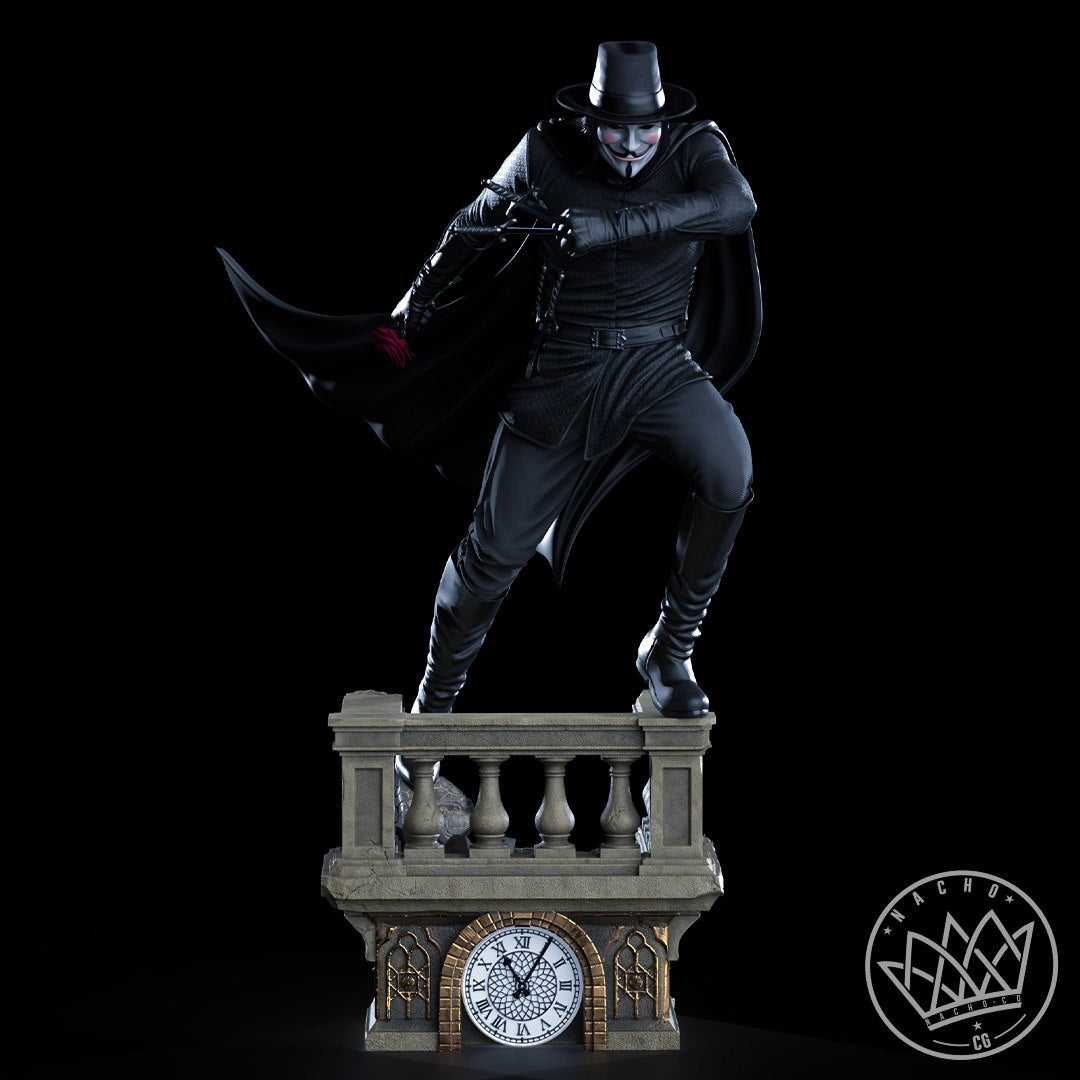 V for Vendetta 3D STL