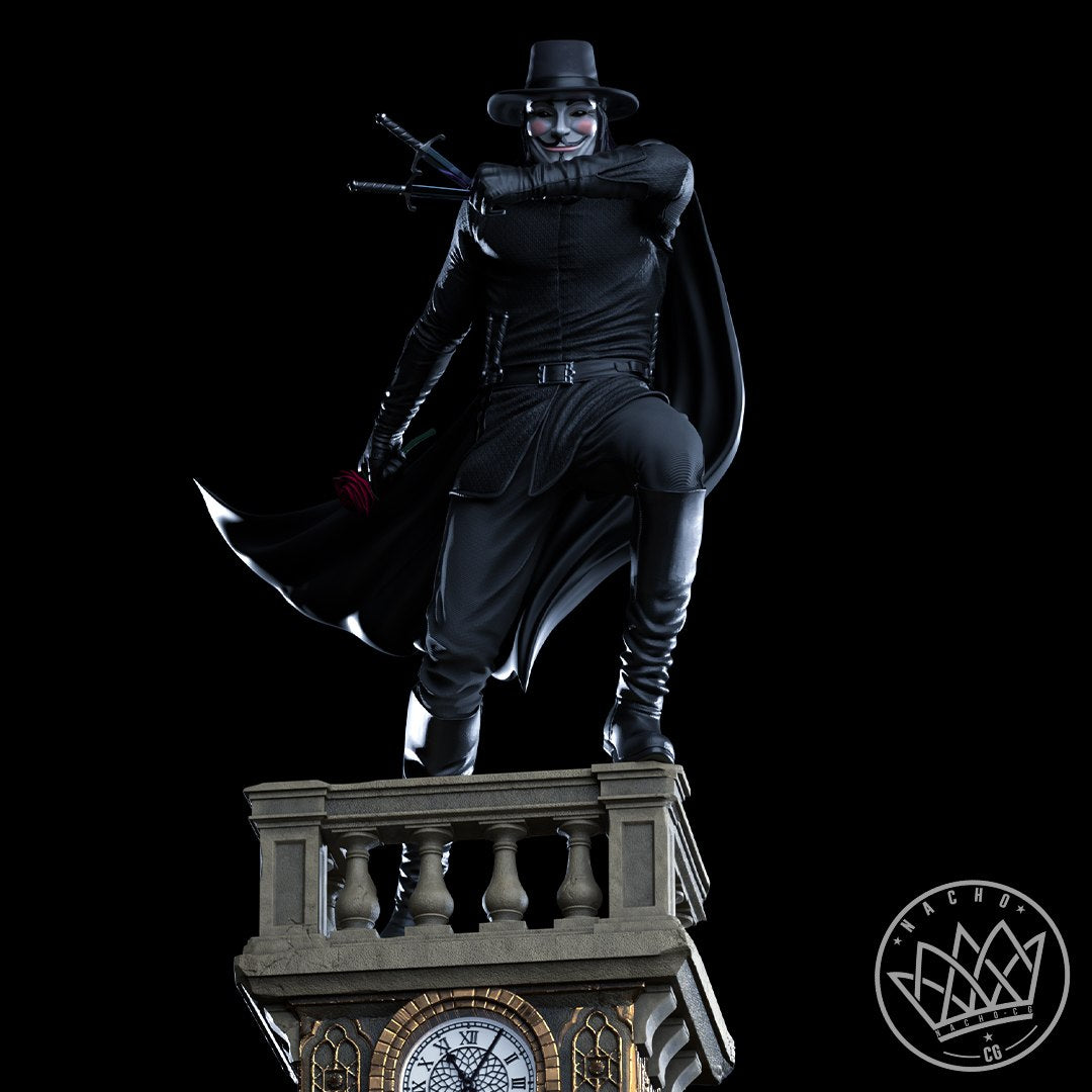 V for Vendetta 3D STL