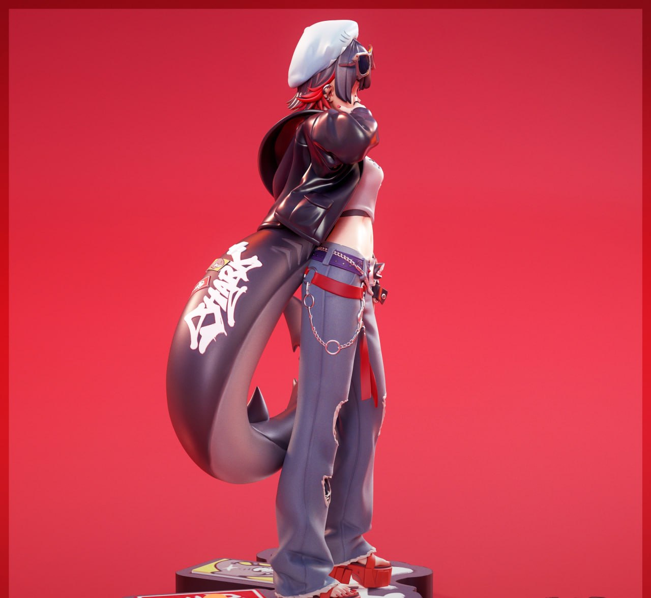 Ellen Joe Zenless Zone Zero 3D STL