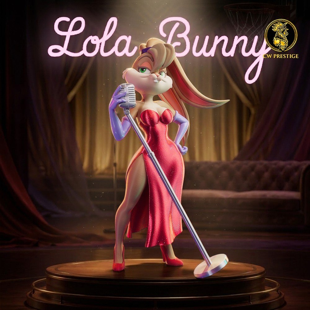Lola Bunny Jessica Looney Tunes 3D STL