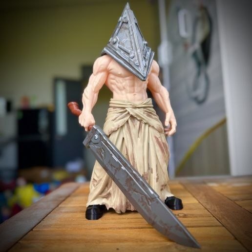 Pyramid Head Silent Hill 3D STL