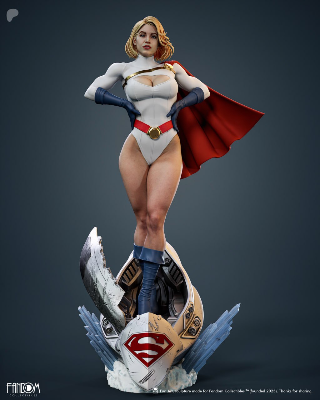 Power Girl Fandom 3D STL