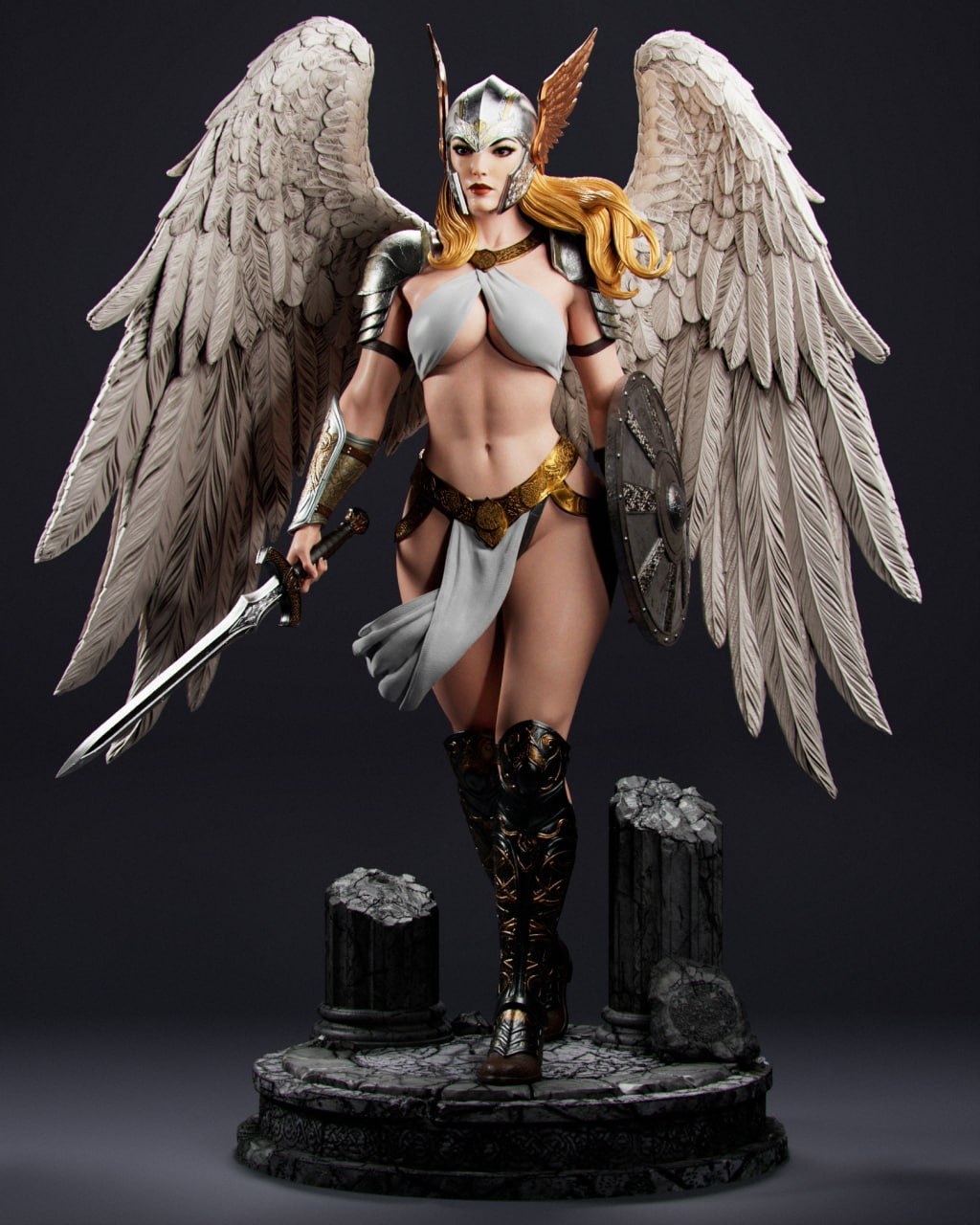 Valkryie Brynhildr Melek 3D STL
