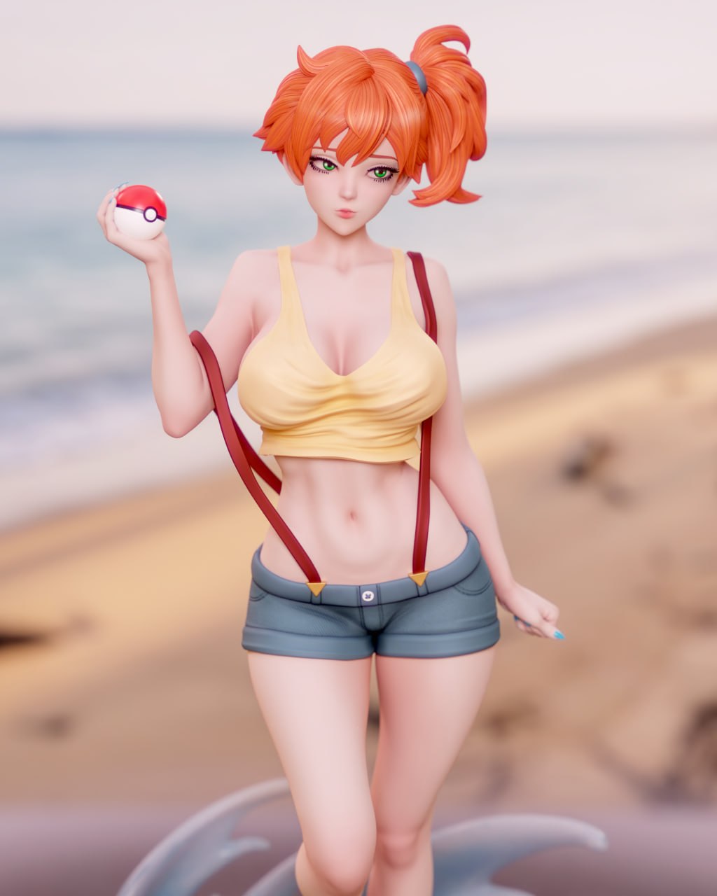 Misty Pokemon Momoji 3D STL