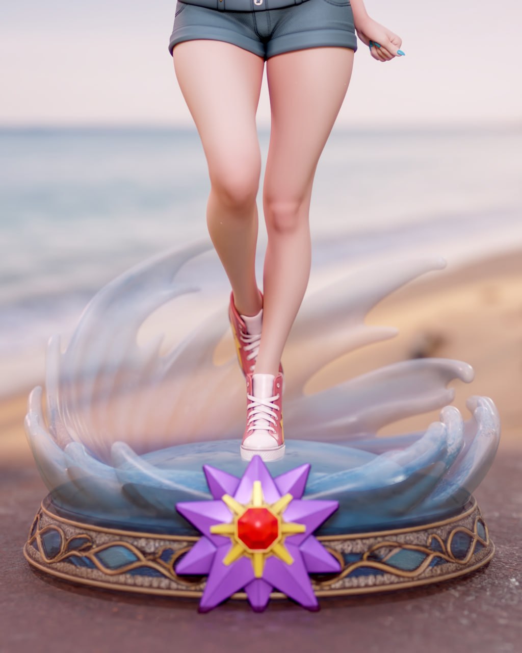 Misty Pokemon Momoji 3D STL