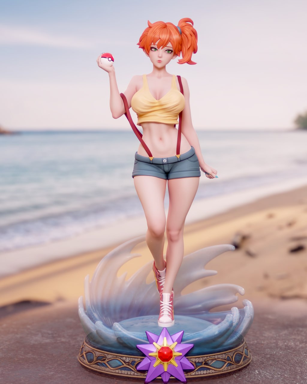 Misty Pokemon Momoji 3D STL