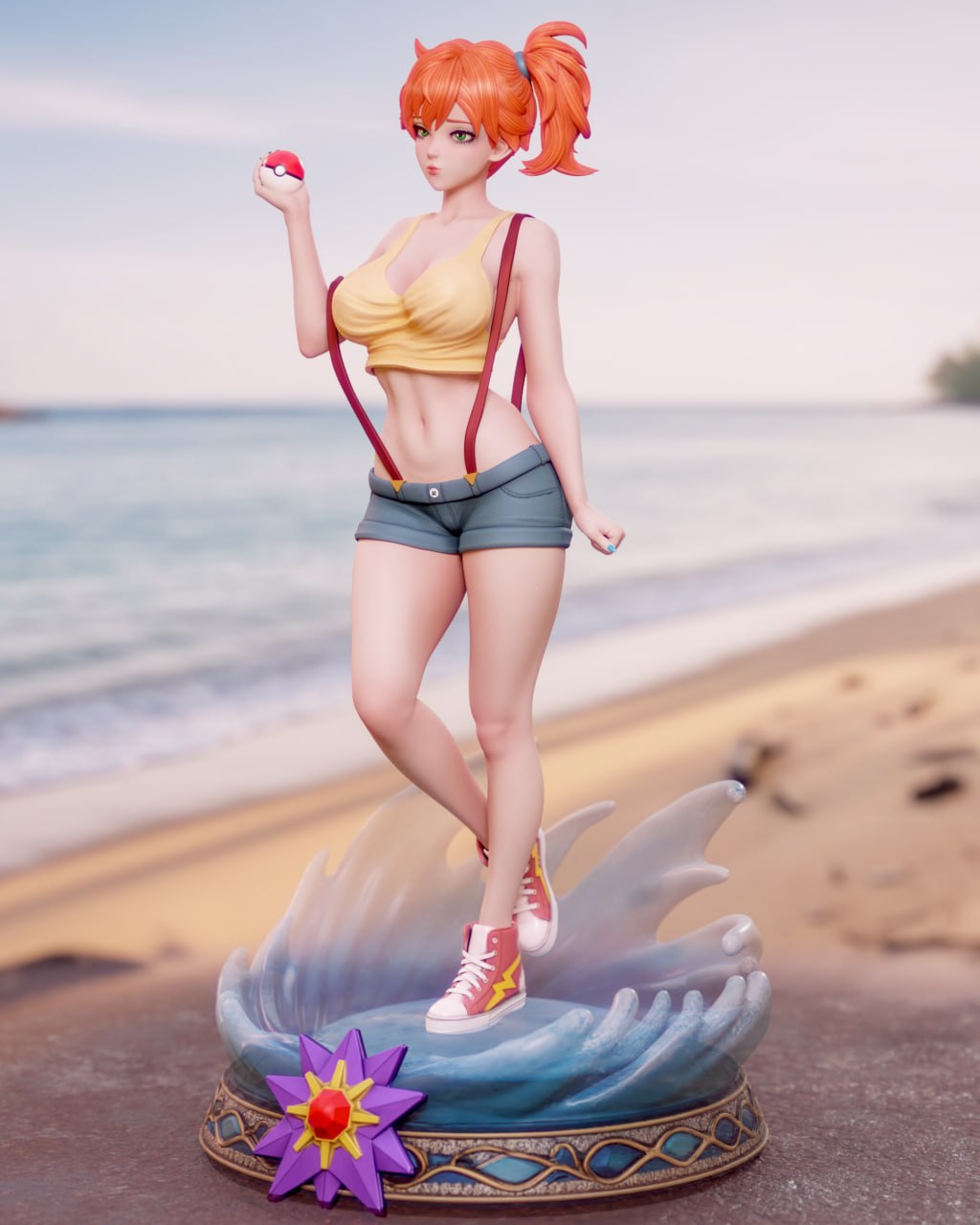Misty Pokemon Momoji 3D STL
