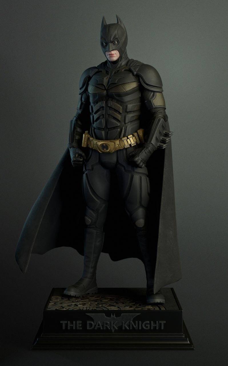 Batman The Dark Knight Film Movie 3D STL