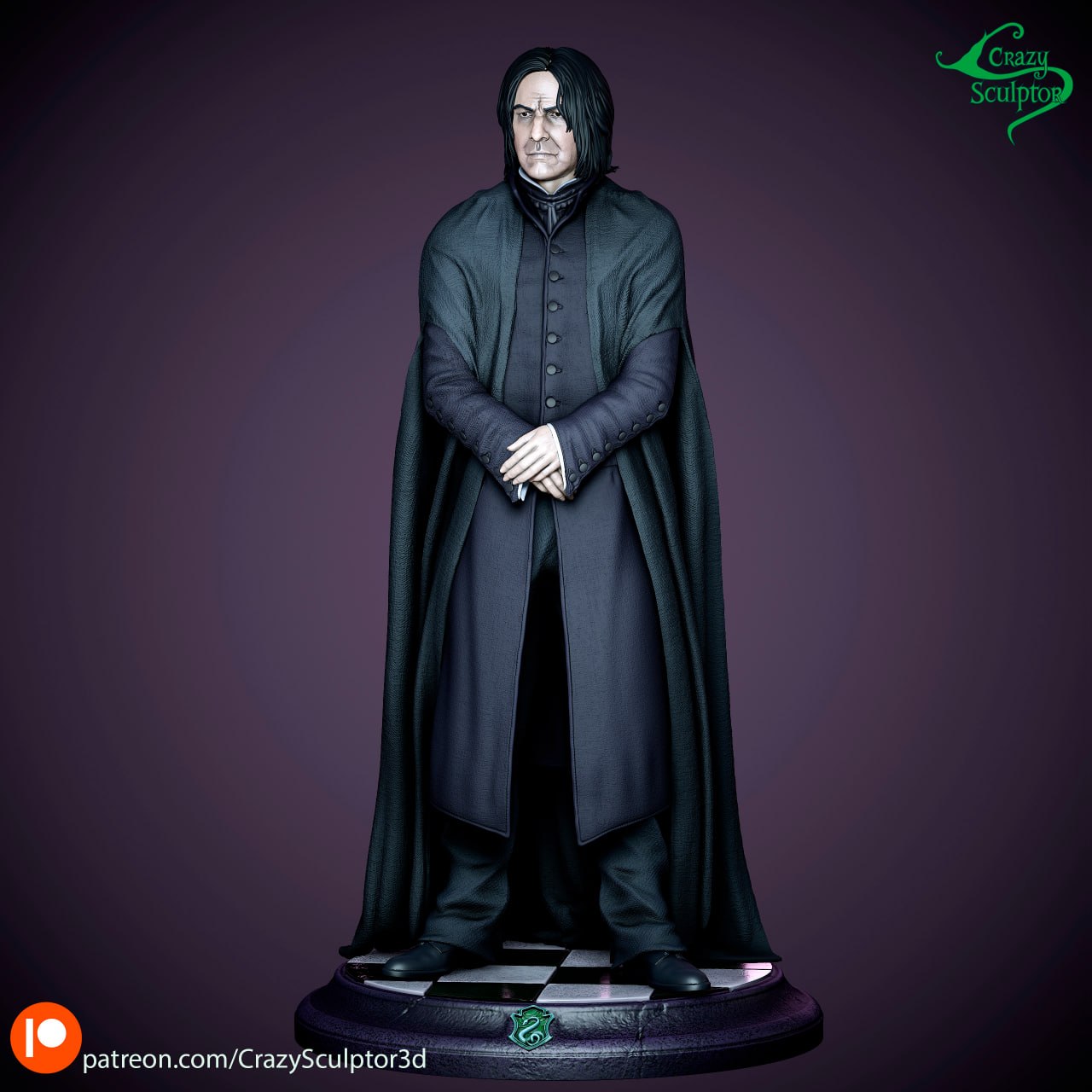 Severus Snape Harry Potter 3D STL