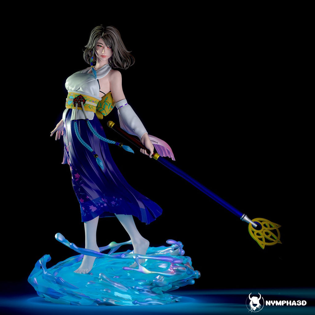 Yuna Final Fantasy 3D STL