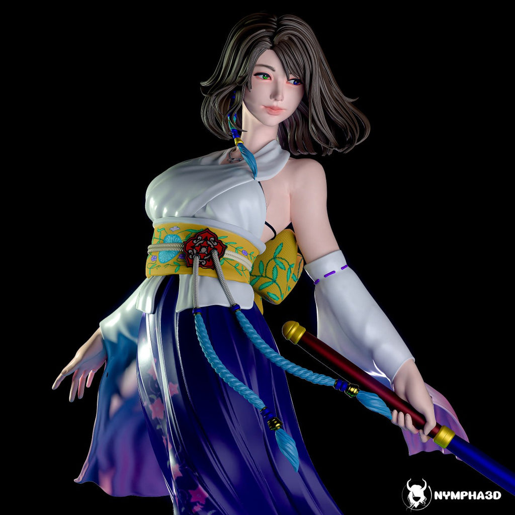 Yuna Final Fantasy 3D STL