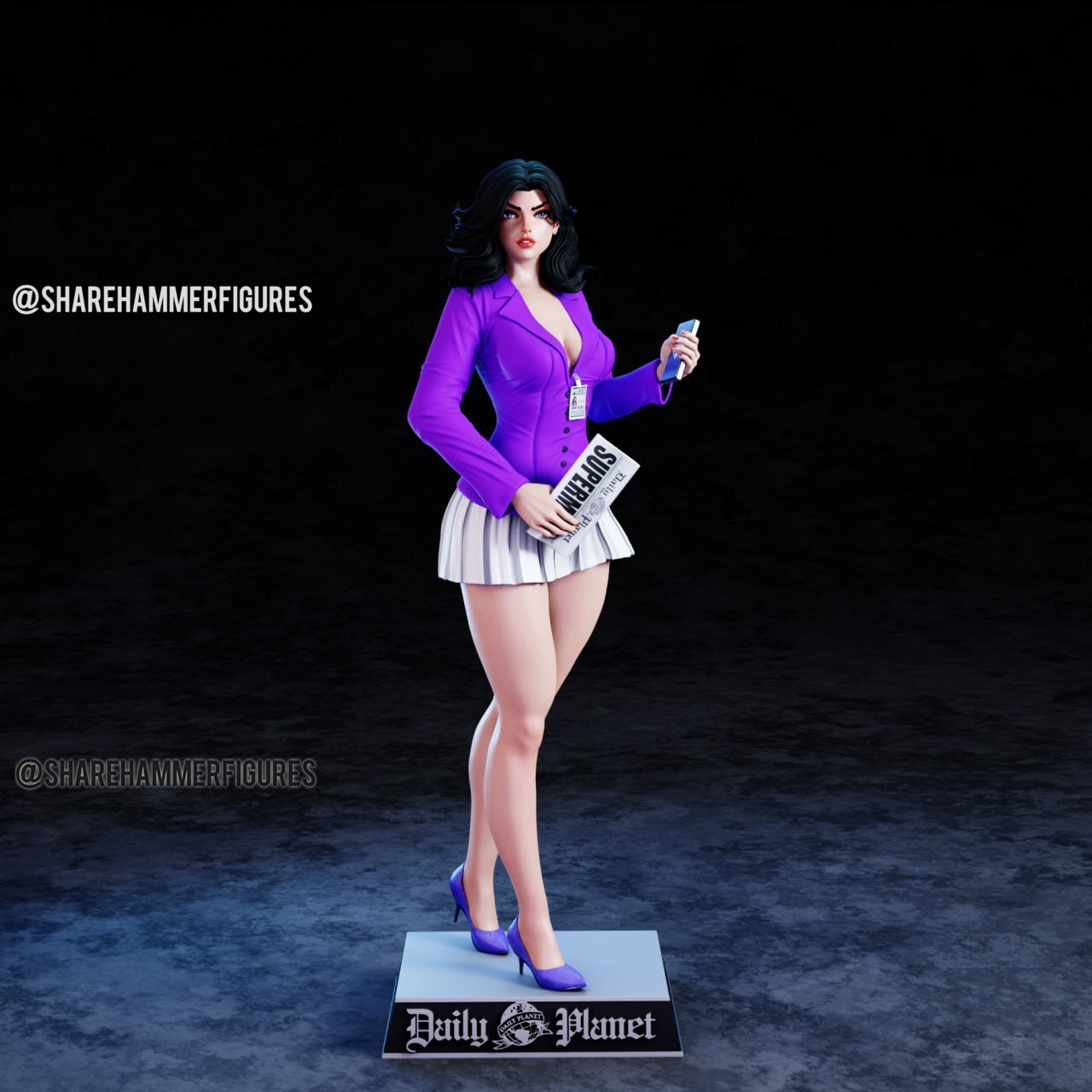 Lois Lane Superman 3D STL