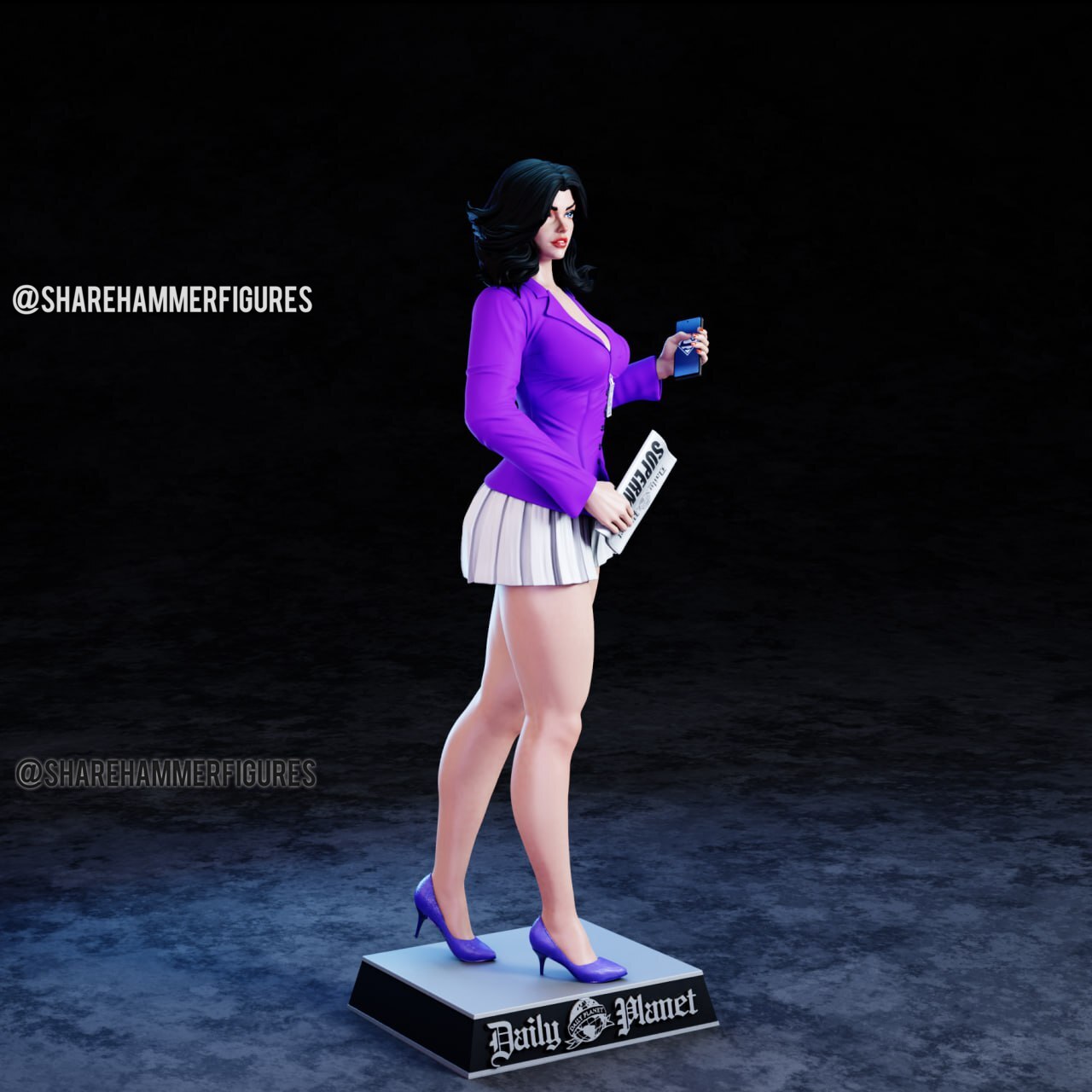 Lois Lane Superman 3D STL